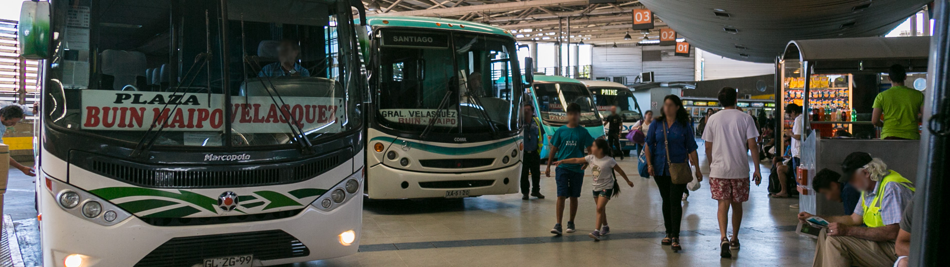 Intercity Buses - Santiago